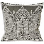 Paoletti Paisley C/Case 50X50 Grey, Polyester, Grau, 50x50cm