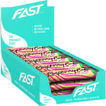 FAST Raspberry Cake -proteiinipatukka, 45 g, 15-pack