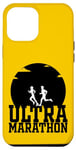 Coque pour iPhone 12 Pro Max Cool Run Run, Ultra Marathon Race 50K 100K, Ultra Marathon