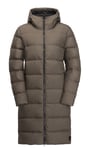 Jack Wolfskin Frozen Palace Coat Women Cold Coffee-5719 L - Fri frakt