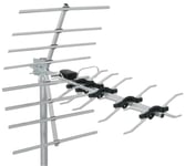 TV Digital Antenna Aerial Full HD DVB-T2 HEVC HDTV VHF DVB-T2 LTE UHF Outdoor