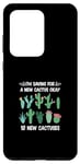 Coque pour Galaxy S20 Ultra agriculture urbaine plantes d'intérieur jardinage succulent mini cactus