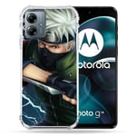 Cokitec Coque Renforcée pour Motorola G14 4G Manga Naruto Kakashi