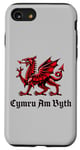 iPhone SE (2020) / 7 / 8 Cymru am Byth Wales Cymraeg Red Welsh Dragon Case