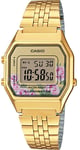 Casio LA-680WGA-4CDF Horloge Femme Poignet Vintage Neuf Réveil Lumière Batt 5