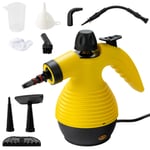 Multipurpose Steam Cleaner Handheld Steamer W/ 9-piece Accessories for Home Car