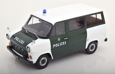 KK Scale 1:18 FORD TRANSIT BUS 1965 POLICE HAMBURG ALLEMAGNE DARK GREEN