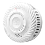 HIYAA Smoke Alarm for Home, Photoelectric Smoke Alarm with 10 Year Sealed For Life Battery, Fire Alarms with Test/Mute Button & LED Indicator, 85dB Audible Alarm, Conforms to EN 14604 Standard