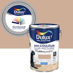 Ma Couleur Sur-mesure par Dulux Valentine – Peinture Intérieure Murs, Plafonds, Boiseries - Finition Parfaite - 98% d'opacité - Mat AMBREDELICAT 5 L - Palette expressive