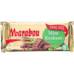 Marabou | 2 x Mjölkchoklad Mint King Size | 2 x 250g
