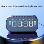 Smart Wireless Bluetooth Haut-Parleur Carte Radio Coloré Lampe Miroir Réveil Photographie Cadeau Petit Stéréo Stand