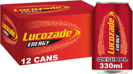 Lucozade Energy Drink Original 12X330Ml Multipack