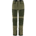 Fjällräven Women's Keb Agile Trousers Laurel Green-Deep Forest, 36 Short