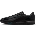 Nike Homme Zoom Vapor 16 Academy TF Soccer Shoe, Black/Black-Deep Jungle, 44.5 EU