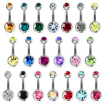 Navelpiercing Piercing smycken 5st pack mix 5PCS PACK