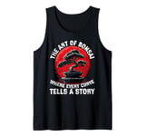 The Art of Bonsai Where Every Curve Tells a Story Tank Top