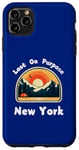 Coque pour iPhone 11 Pro Max Lost On Purpose Tenue de voyage de vacances New York