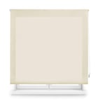 Blindecor Ara | Store enrouleur translucide uni - Beige, 160 x 175 cm (largeur x hauteur) | Taille du tissu 157 x 170 cm | Stores pour fenêtres