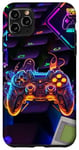 Coque pour iPhone 11 Pro Max Esthétique Gamer Summer Gaming Jeux Vidéo Garçons Adolescents Enfants