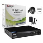 ANSPO CCTV DVR Recorder 8 Channel 2TB Hard Drive 2MP 8CH AHD HD 1080P HDMI BNC
