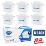 6 Pack For BRITA Maxtra+Plus Water Filter Jug Replacement Cartridges Refills NEW