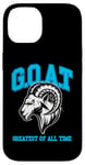 iPhone 14 G.O.A.T. Shirt, Goat shirt, greatest of all time, retro rap Case