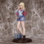 Kitagawa Marin Min Dress-up Darling Anime Figurine Actionfigur 28cm Leksaker Dockgåva Med Box Prydnad Bordsdekoration Barn 28cm no box