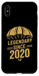 iPhone XS Max Legendary Since 2020 Parachute Birthday Skydiving Skydiver Case