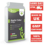 Apple Cider Vinegar capsules up to 1500mg Per Day UK Made GMP fat burner vegan