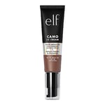 e.l.f. Camo CC Cream | Fond de teint correcteur de couleur avec SPF 30 | Deep 560 C | 30 g