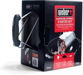 Weber Rapidfire? Barbecue Chimney Starter Set | Aluminium BBQ Fire Starter... 