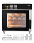 VEVOR Four à convection de comptoir four grille-pain commercial 58 L 2800 W