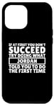 iPhone 14 Pro Max Funny Customized Saying For Jordan, Funny Jordan Case