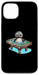 iPhone 13 Billiards Penguin Hustler Pool Snooker Playing Pool Games Case