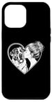 iPhone 12 Pro Max Saint Bernard Mom Dog Art Valentine's Day Heart Case