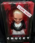 Bride of Chucky Talking 15" Tiffany Mega scale figure w/sound MEZCO NON MINT BOX