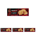 Walkers Shortbread Thistle Rounds, Traditional Pure Butter Scottish Recipe, 150g (Pack of 4)