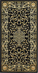 Luxor Living 750345 Kendra Tapis Polypropylène, Polypropylène, Crème/noir, 80 x 150 cm