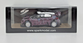 Modèle Auto 1:43 Spark Citroen C3 WRC Version Rally Test Voiture 2017 Modélisme