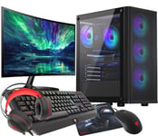 VIST VENTUM PC Gaming Ryzen 9 5900X - RAM 32Go - RTX 4060 - SSD 1To M.2 - WIFI - 27 - Windows 11 Pro