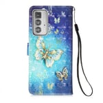 Yhteensopiva Motorola Moto Edge 20 Pro Premium Cute 3d Pu -nahkakotelon kanssa Luxury Lompakonsuojan Magneettinen Folio Flip Cover