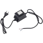 Rosvola - ej.life Transformateur de lumire tanche 12V pour Piscine sous-Marine led (Prise ue 220V)