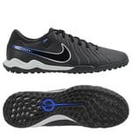 Nike Tiempo Legend 10 Academy TF Shadow - Svart/Krom/Blå - Turf (TF), storlek 36