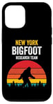 Coque pour iPhone 14 Équipe de recherche Bigfoot de New York, Big Foot