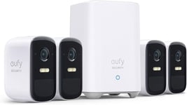 Eufy Security Eufycam 2C Pro 4-Cam Kit Security Camera Outdoor, Wireless Home Se