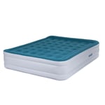 Double High Raised Inflatable Air Bed Mattress Built in Electric Pump Camping