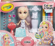 CRAYOLA 920640.005 Colour n Style Friends Mermaids-Coral, Multi