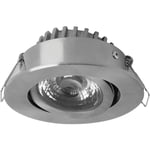 Megaman MM76733 Rico Luminaire à LED encastrable LED 9 W nickel