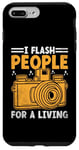 Coque pour iPhone 7 Plus/8 Plus I Flash People For A Living Photographie Photographe