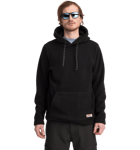 Everest M Pile Hoodie Lasketteluvaatteet BLACK